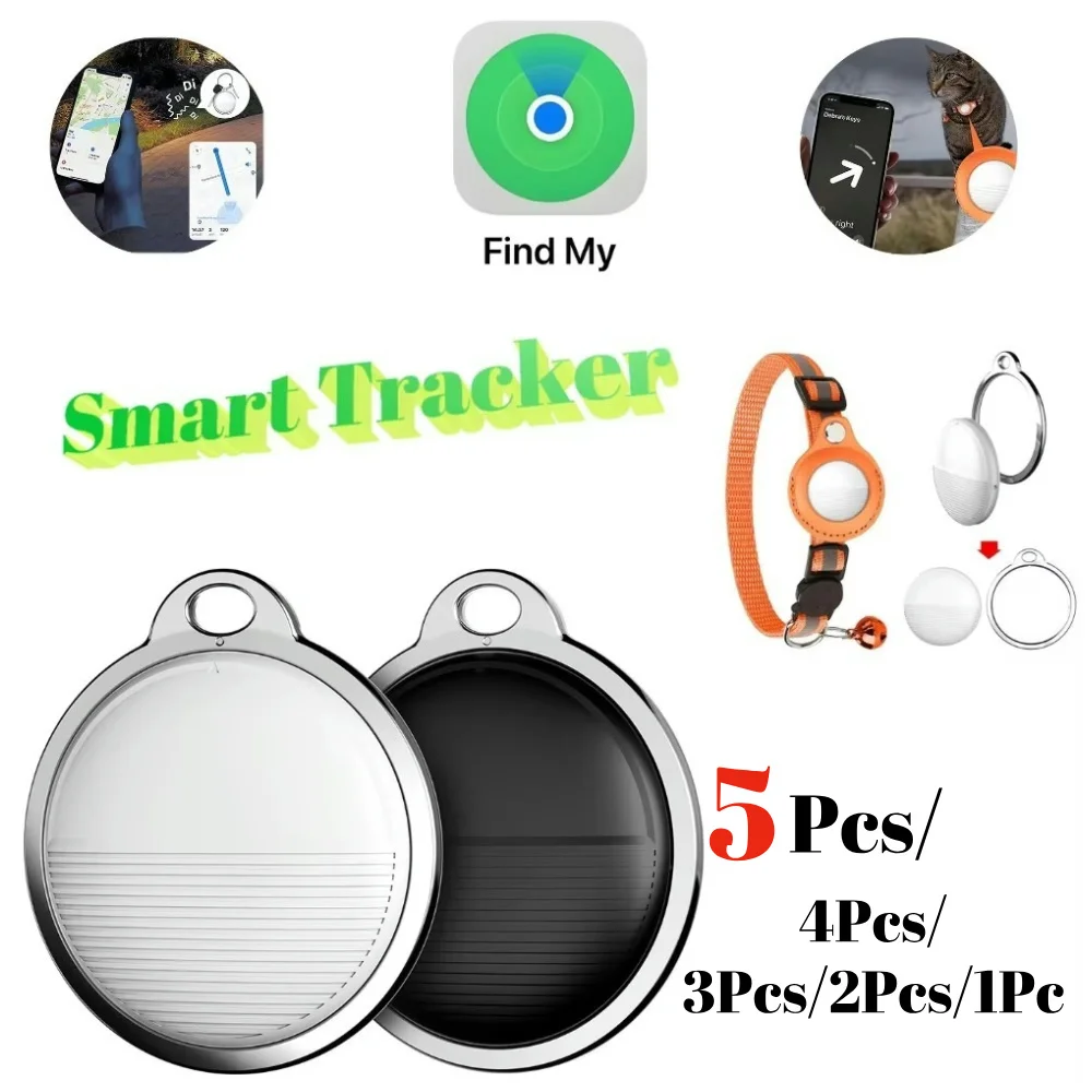 Smart Airtag Bluetooth GPS Portable Tracker Work with Apple Find My APP Air Tag Tracker Locator Pet Key Finder for IOS