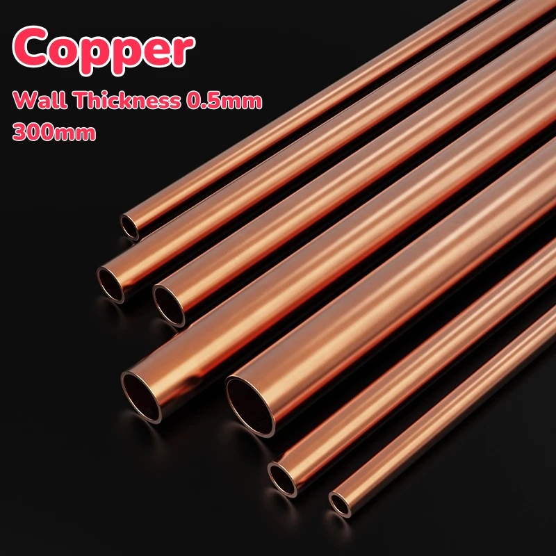 

Толщина стенки 0,5 мм Длина 300 мм Медная труба Полая прямая круглая трубка Медная трубка Тонкостенная