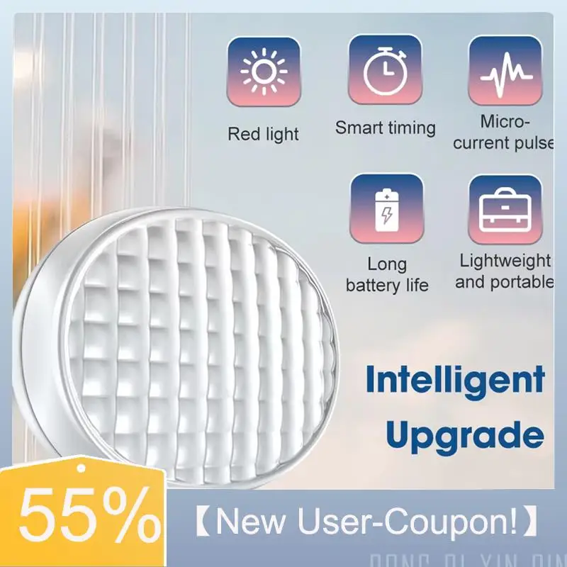 A60T Nieuwe roodlichttherapie oogmassageapparaat met EMS, anti-aging oogzorgapparaat voor het verminderen van donkere kringen en wallen