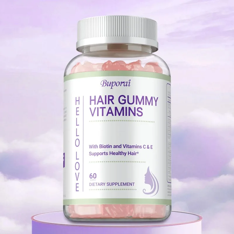 

Витаминные жевательные конфеты для волос - стимулируют рост волос, придают коже сияние, улучшают здоровье кожи и ногтей, уменьшают мелкие морщины, повышают выработку коллагена.