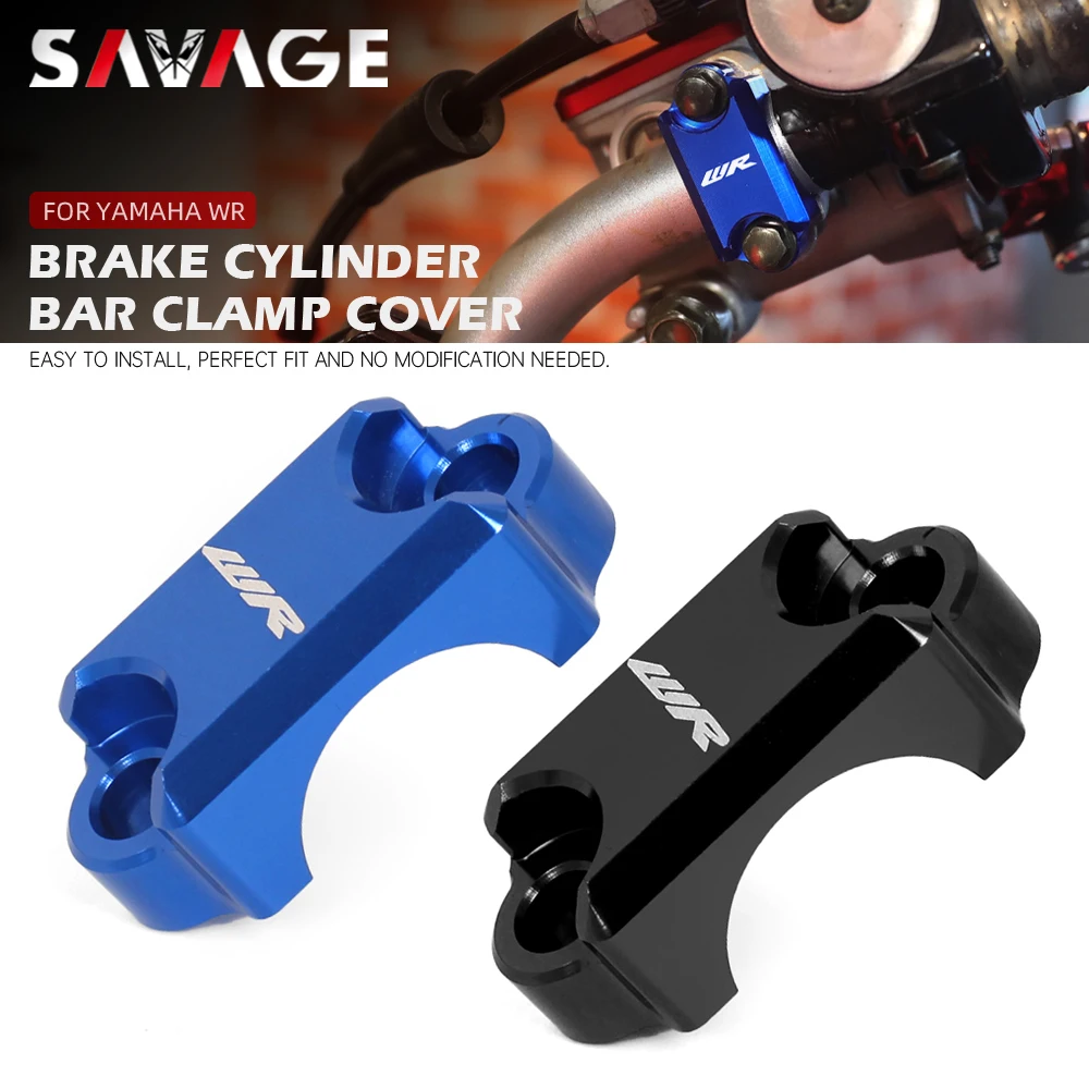 Brake Master Cylinder Clamp Cover For YAMAHA WR250X WR250R WR250F WR450F WR 250/R/X 450/F 426F 200R 125R Motorcycle Bar Clamping