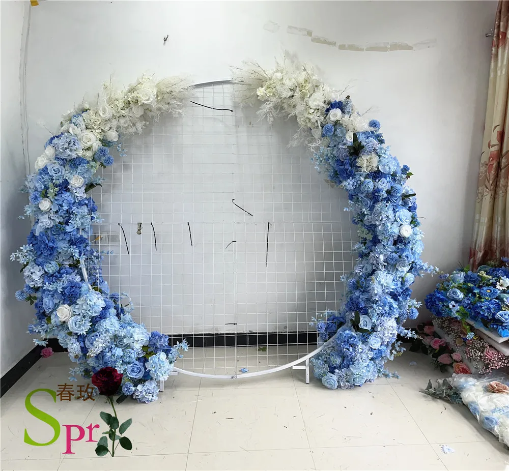 

SPR Artificial Orchid Flower Runner Wedding Planner Arrangement Garland Decoration Ball Flowers Stand Table Centerpiece