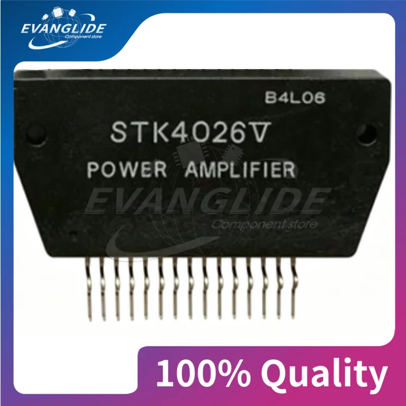 1 Módulo Amplificador de Potencia de Audio STK4026V STK4026 STK4026II, Módulo de Fuente de Alimentación de Audio