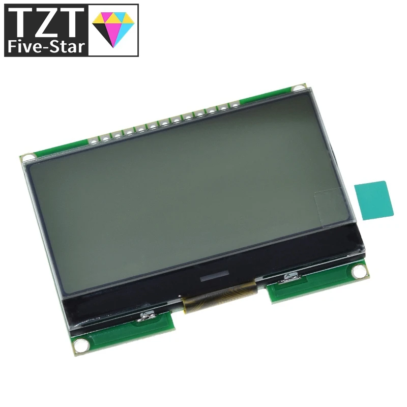 TZT Lcd12864 12864-06D, 12864, módulo LCD, COG, com fonte chinesa, tela de matriz de pontos, interface SPI