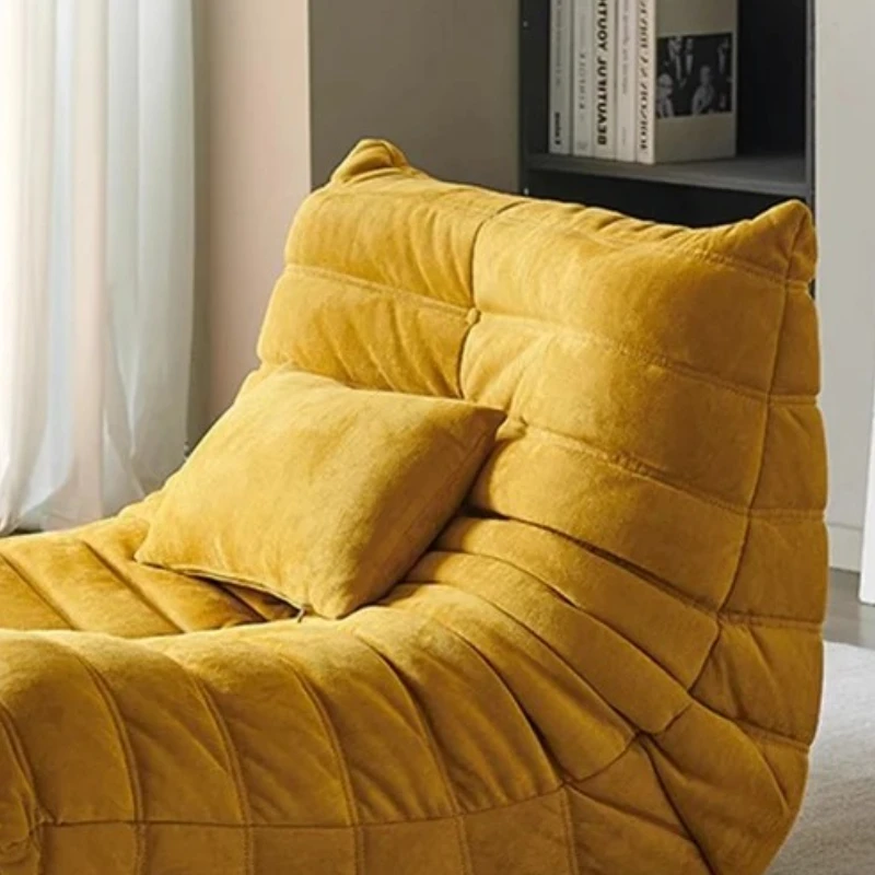 

Nordic Bedroom Lazy Person Caterpillar Sofa Tatami Internet Celebrity Dining Chairs Rotatable Muebles Para Cuarto Room Furniture