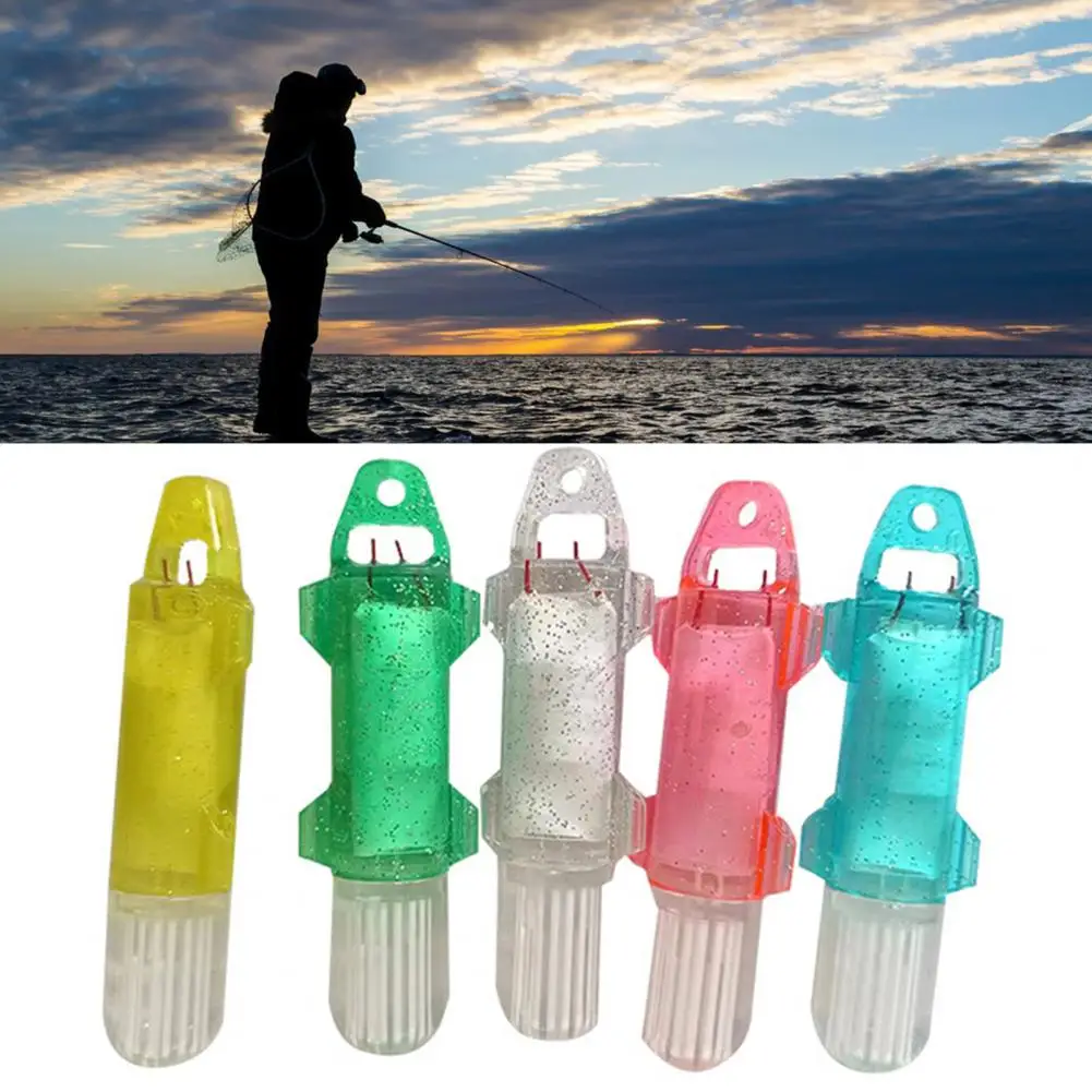 Fiber Optic Light Waterproof High Brightness Fish Gathering Light Underwater Fish Attraction Light Night Fishing Light Tools