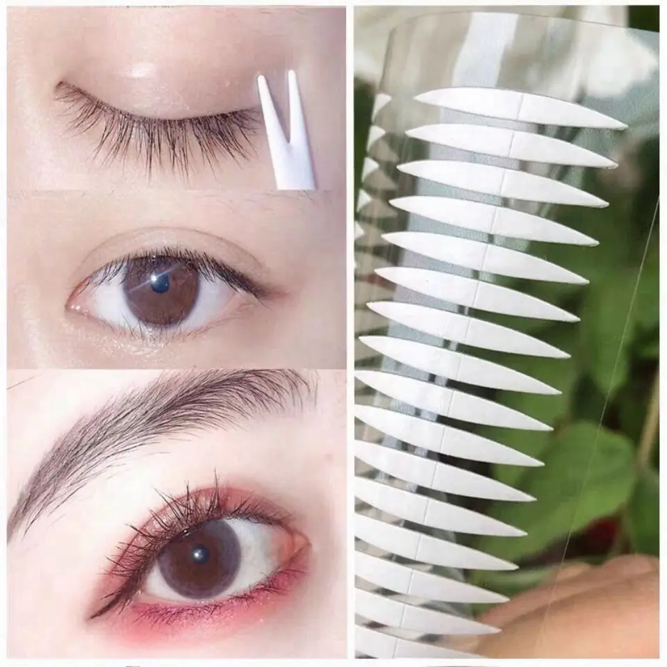 eye tapes Make Up Double Eyelid Tape strips glue make up eyeliner sticker fallen Lace Eye Lift Strips double-sided lifting