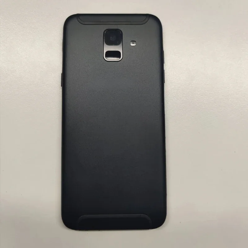 

Back cover for Samsung Galaxy A6 /A6 Plus 2018 A600 a600f A605 a605f rear housing with camera lens side buttons cellphone backsh