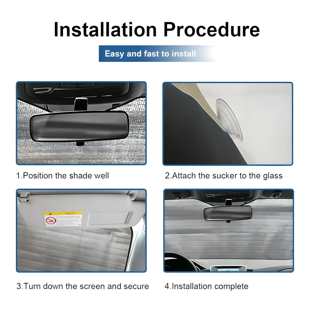 P-Paris, Britney, Lindsay, Hilton-S Sonnenblende für Auto-Windschutzscheibe, Faltbarer Sonnenschutz für Fahrzeuge – Detail 3