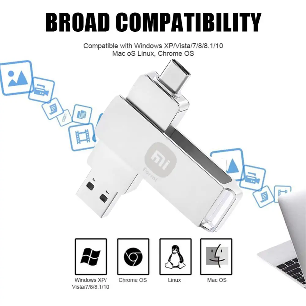 Formi USB 3.0 Flash Drive High Speed Pen Drive 2tb 1tb Usb 3. 0 Memory Stick 512gb Flash Pendrive Metal Usb Disk For Table PC
