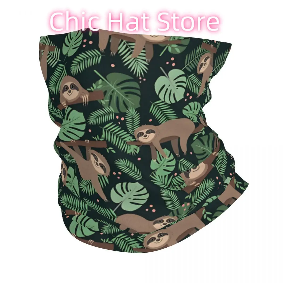 

Ленивец бандана на шею шарф Балаклава для езды на велосипеде унисекс для взрослых дышащий