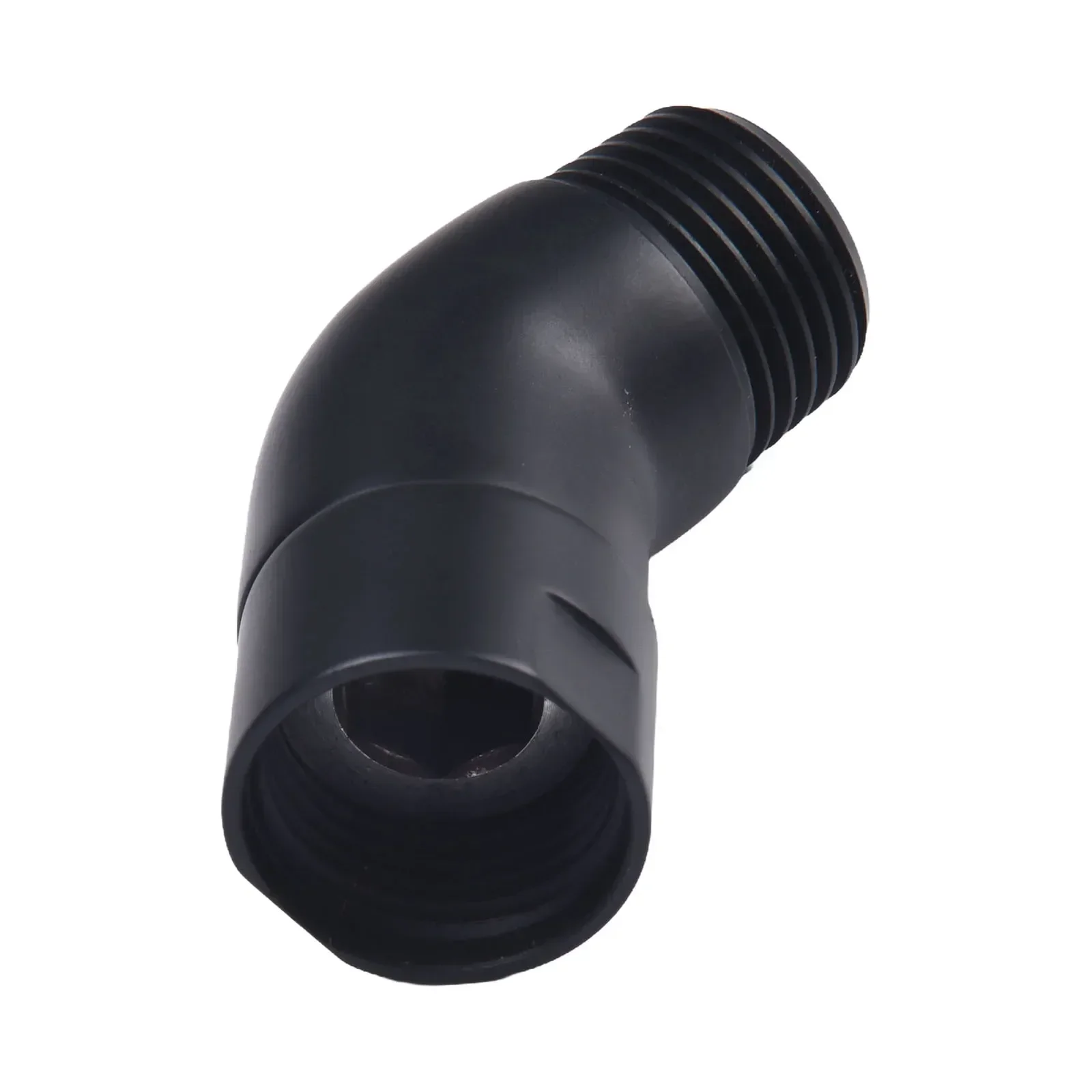 Superior Quality G 1/2 Handheld Shower Spray Elbow 304 Stainless Steel Female and Male Thread 135° Black Finish