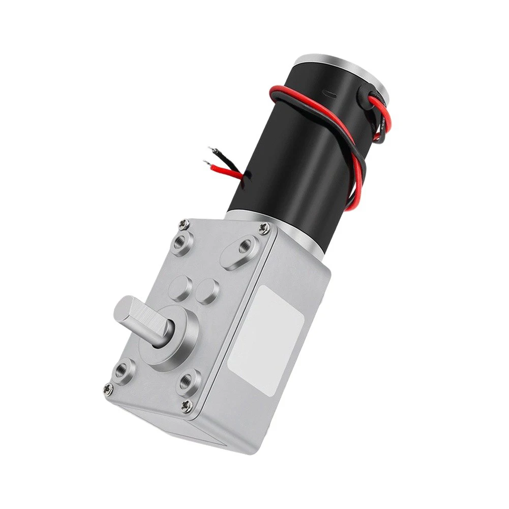 1pc Gear Motor DC 12V 5RPM Reversible For Worm Gear Motor Turbine Electric Motor 5840-31zy For Lifting Pan-tilt And Transmission
