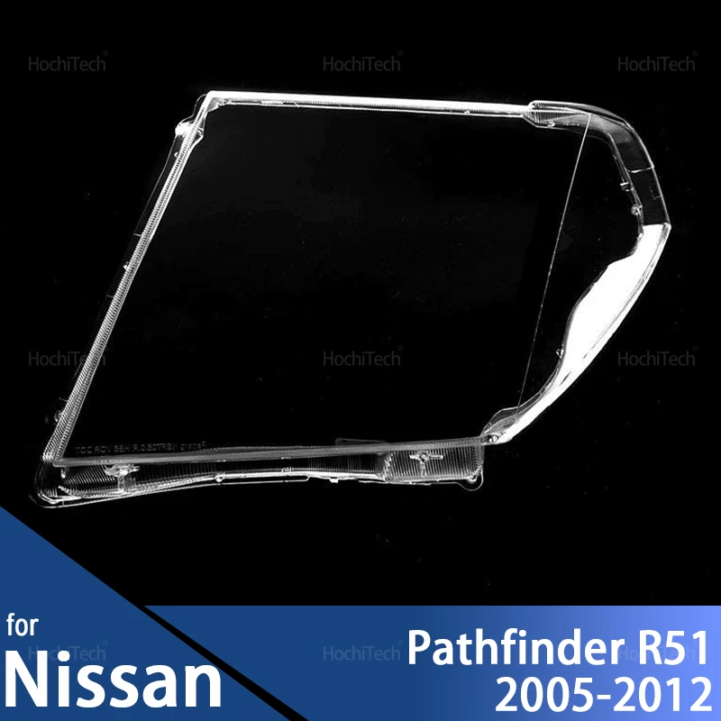 

For Nissan Pathfinder R51 2005-2012 USA Version Auto Headlamp Cover Headlight Caps Lampshade Housing Lamp Shell Glass Lens