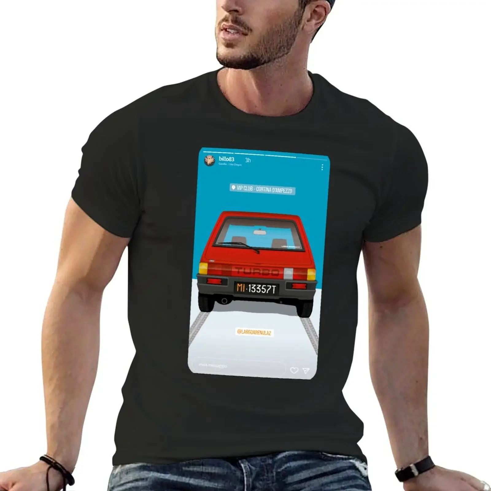 

VACANZE DI NATALE T-shirt customs design your own anime vintage clothes black t-shirts for men