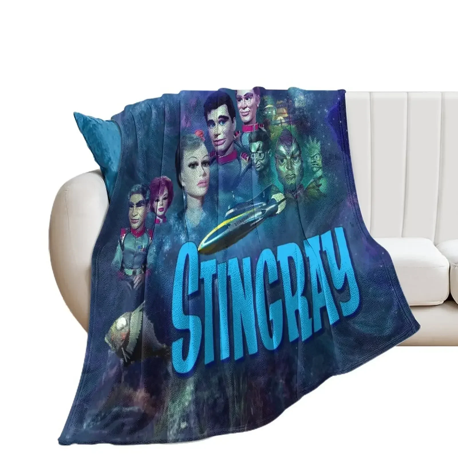 

STINGRAY 1 Throw Blanket christmas gifts For Decorative Sofa bed plaid Winter beds Blankets