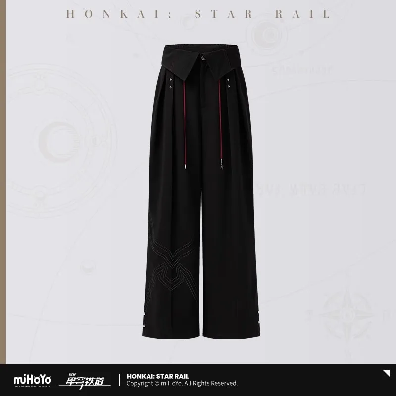 Kafka Pants MiHoYo Official Genuine Honkai Star Rail Kafka Theme Impression Series Pants  Cosplay Trousers Wide leg Pants Gifts