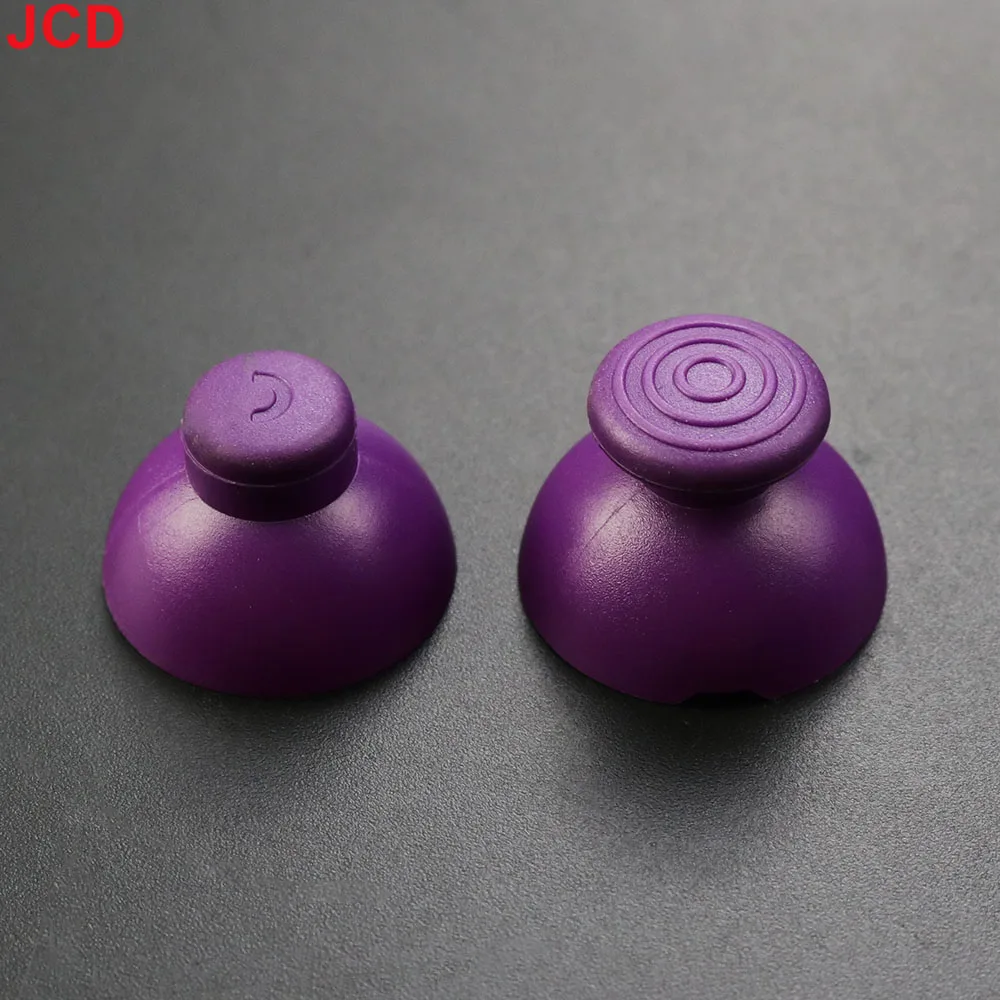 JCD 1 Set Left And Right Replacement Analog Joystick Thumb Stick Silicone Cap For GameCube For NGC /GC Controller