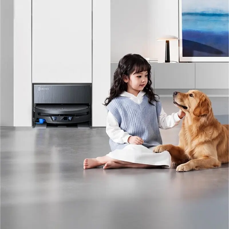 ECOVACS X12S pro Robot Vacuum Cleaner Universal Integrated Self-Cleaning Drum with Sweeping Mopping Washing And Drying Features