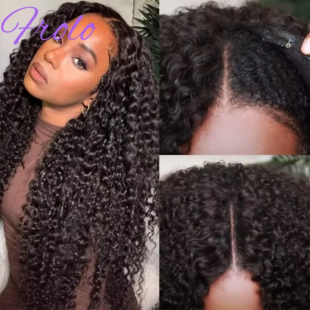Glueless Curly V Pa… - image
