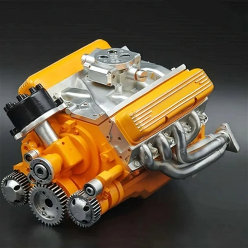Conjunto de modelo de motor V8 de venda quente enfeites de resina - adequados para adolescentes e adultos como presentes - presentes para adultos - venda quente - 2025