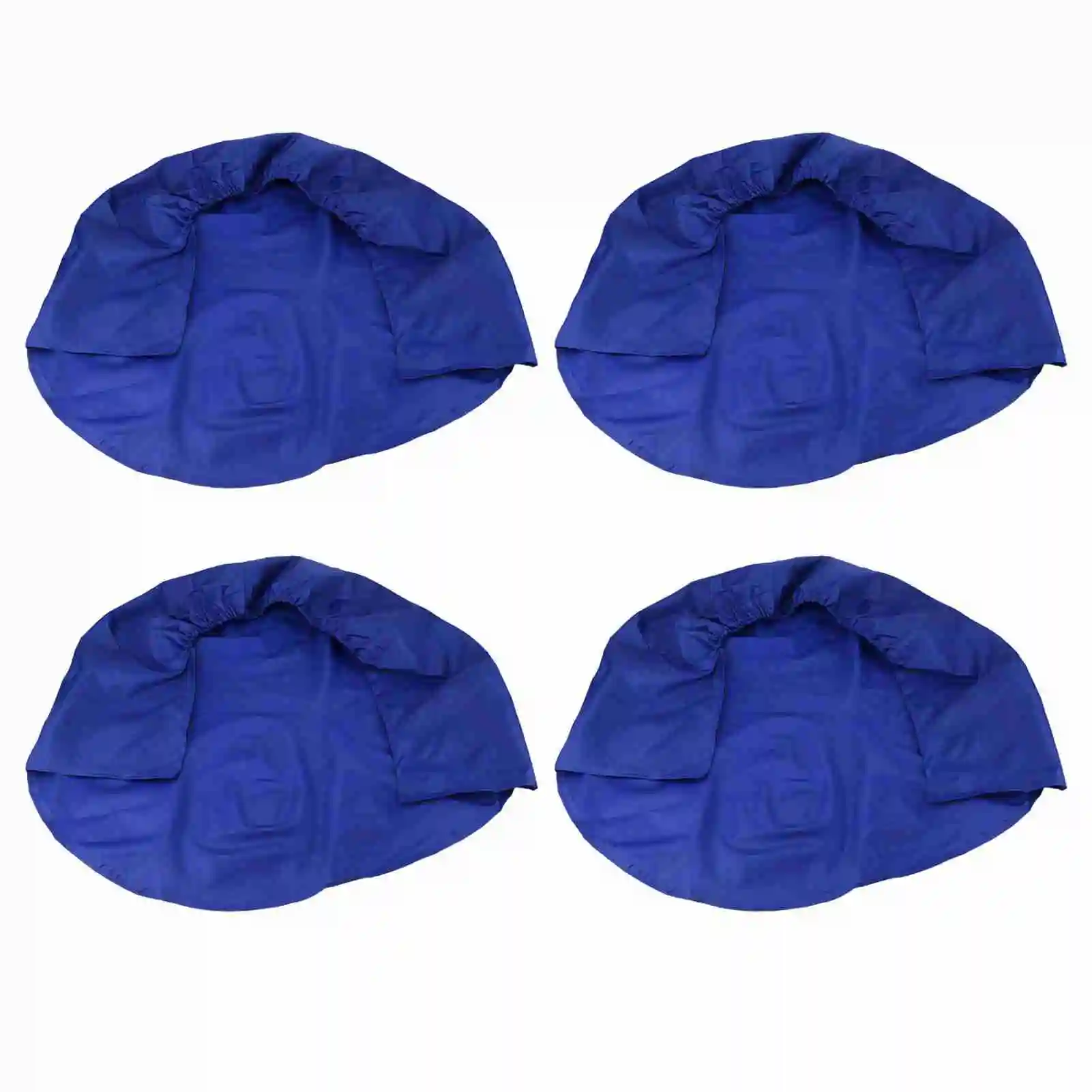 4pcs 32 Inch Wheel Tire Covers Wheel Protective Covers for RV Truck Car Camper Trailer Blue