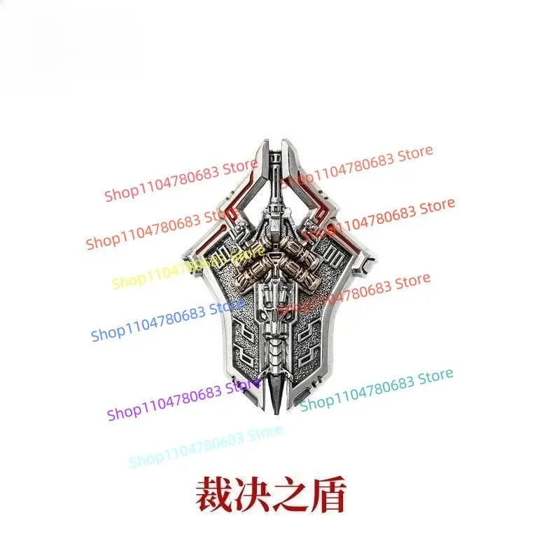 Moc bloco de construção metal guerreiro magnético mini figura montagem modelo exibição anime dos desenhos animados decoração desktop brinquedo presente do feriado hobby