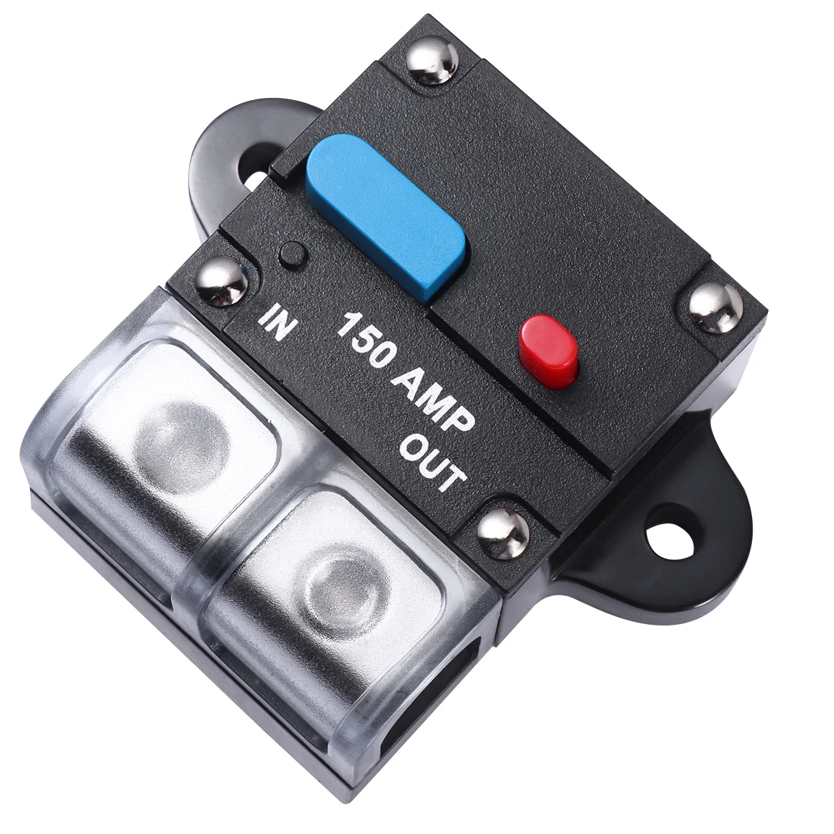 

150A Car Circuit Breaker Resettable Manual Reset Thermal Trip Protection For Auto Dc Systems High Current Self-Recovery Fuse
