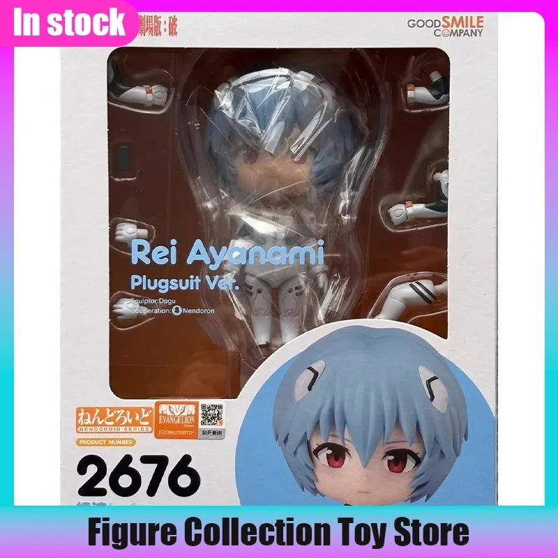 

Оригинальная коллекционная подвижная фигурка GSC Nendoroid EVA REI AYANAMI в костюме Plugsuit, аниме-модель, игрушка-кукла, подарок для коллекционеров аниме