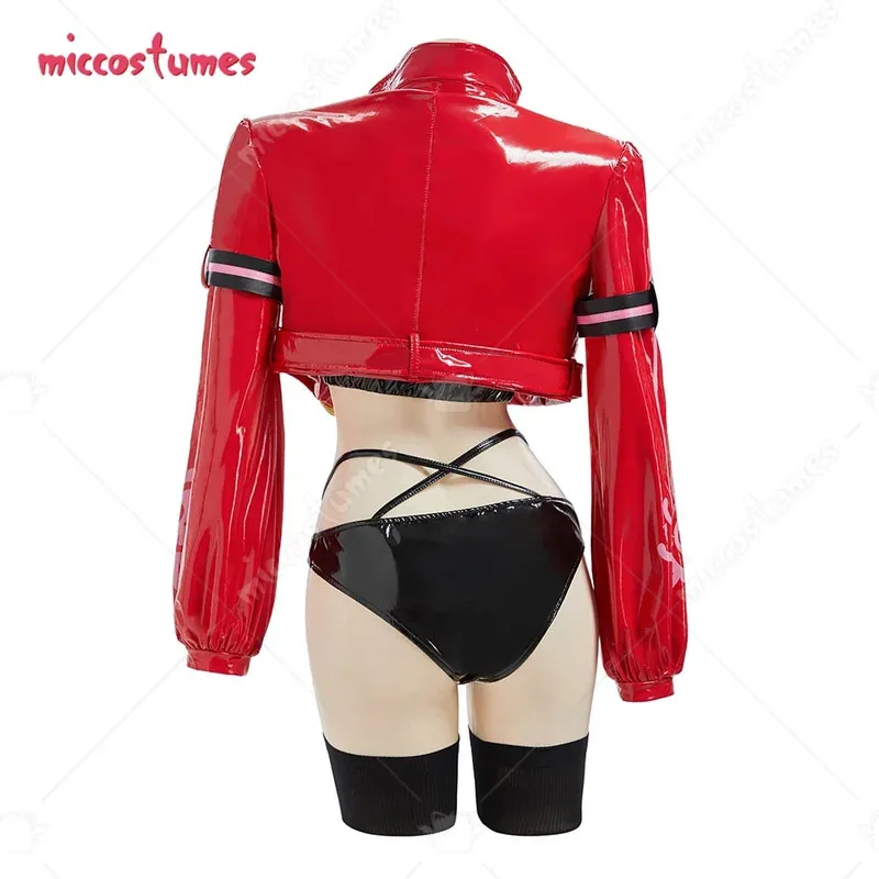 Cymiccostumes Women's Boa Cosplay Costume Corset and Jacket with Brief Halloween Cosplay Costume