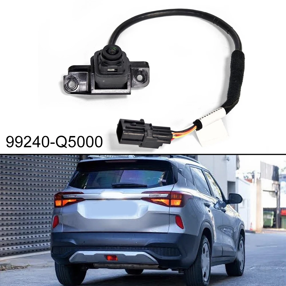 Rear View Camera 99240-Q5000 For Kia For Seltos 2020-2023 Reverse Backup Parking Sensor ABS Black Replacement Auto Accessories