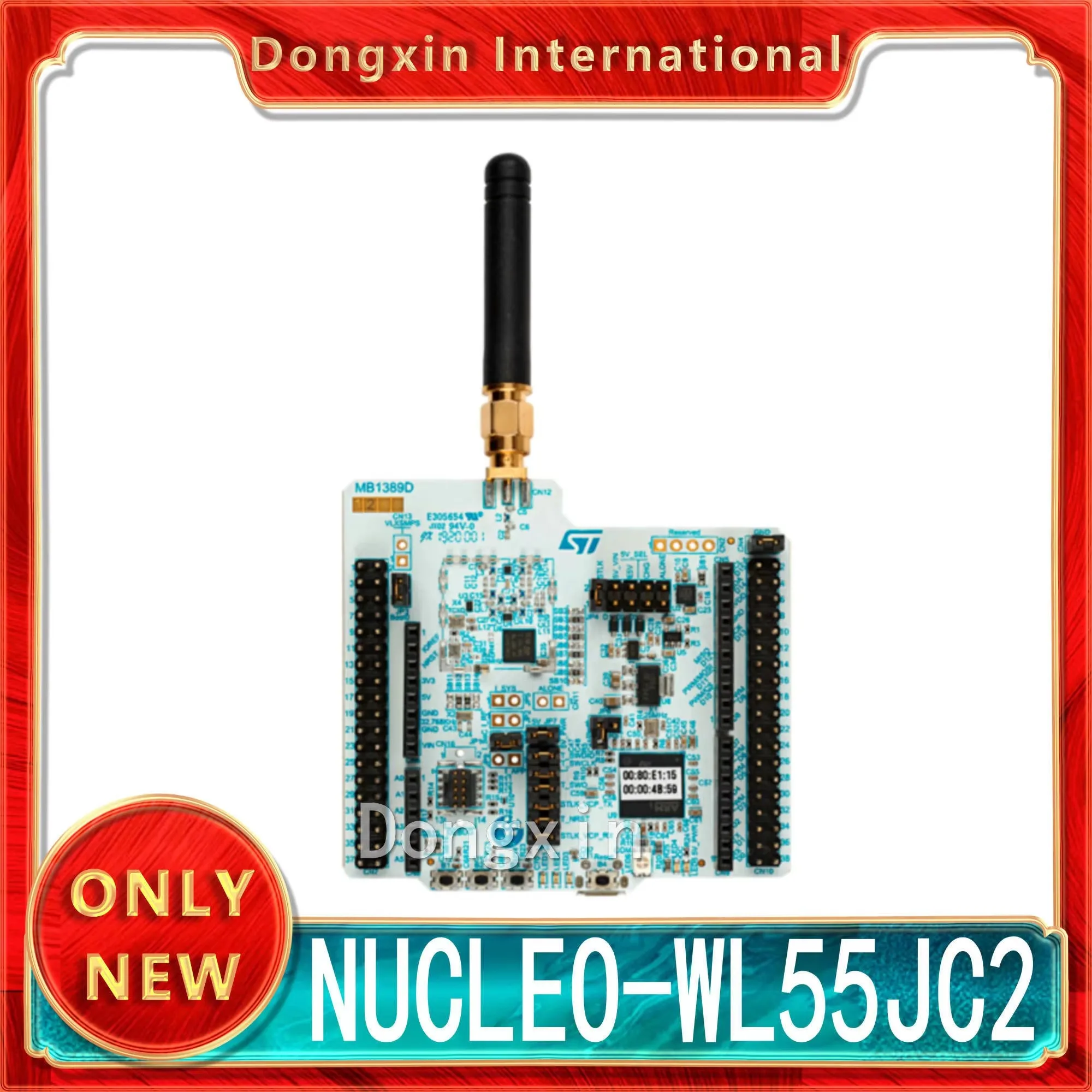 The spot NUCLEO-WL55JC2 STM32NUCLEO-64 Development Board comes with STM32WL55JCI MCU