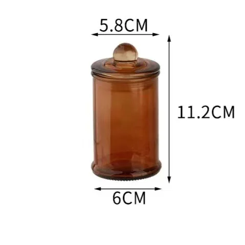 Candle Holders Home Decoration DIY Candlestick Candle Cup with Glass Candle Cup Home Decoration