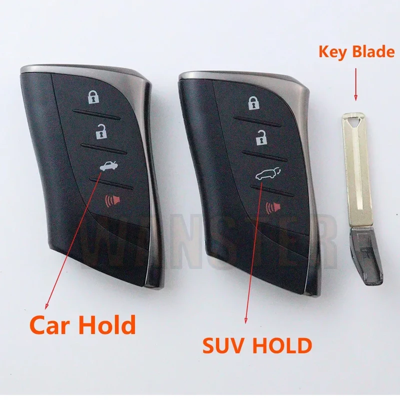 Upgrade Car Key Shell Case for Lexus NX200T NX300H RX350 NX300 Es300h Rx450h GS300 GX470 IS250 ES350 LX570 GX460 Nx300h Is300h