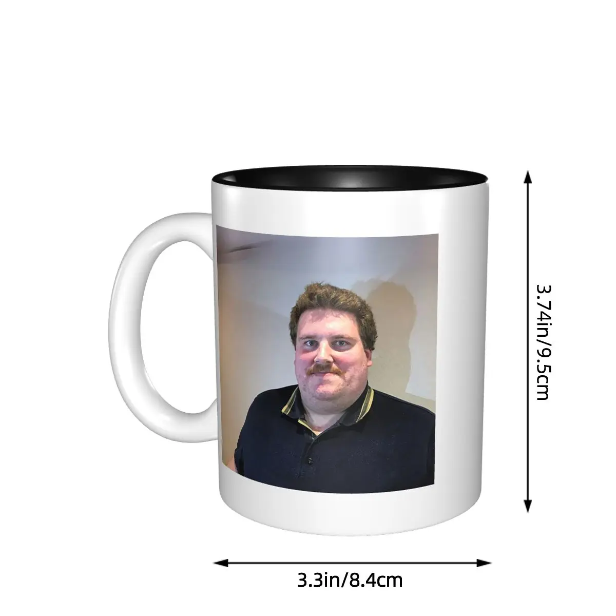 Drachenlord Rainer Winkler The Superstar Original (2024) Upscaled Mug Funny Ceramic Coffee Cups Tea Mugs Milk Cup Drinkware