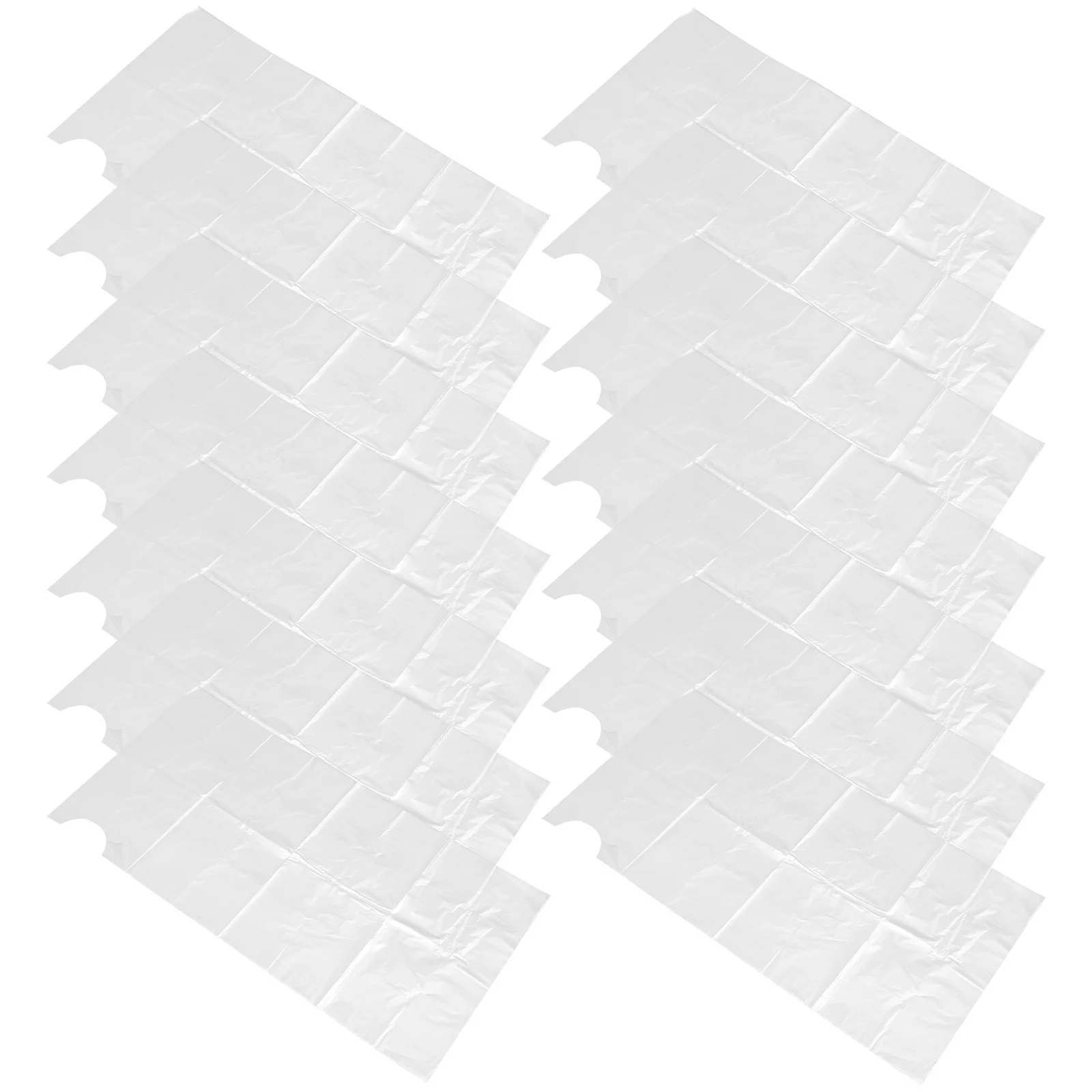 20 قطعة Pe اللحية الماسك ورقة حمام حوض تخزين غطاء المتاح الشعر اصطياد فيلم ل بالوعة مكافحة ساكنة الاستمالة التشذيب أداة