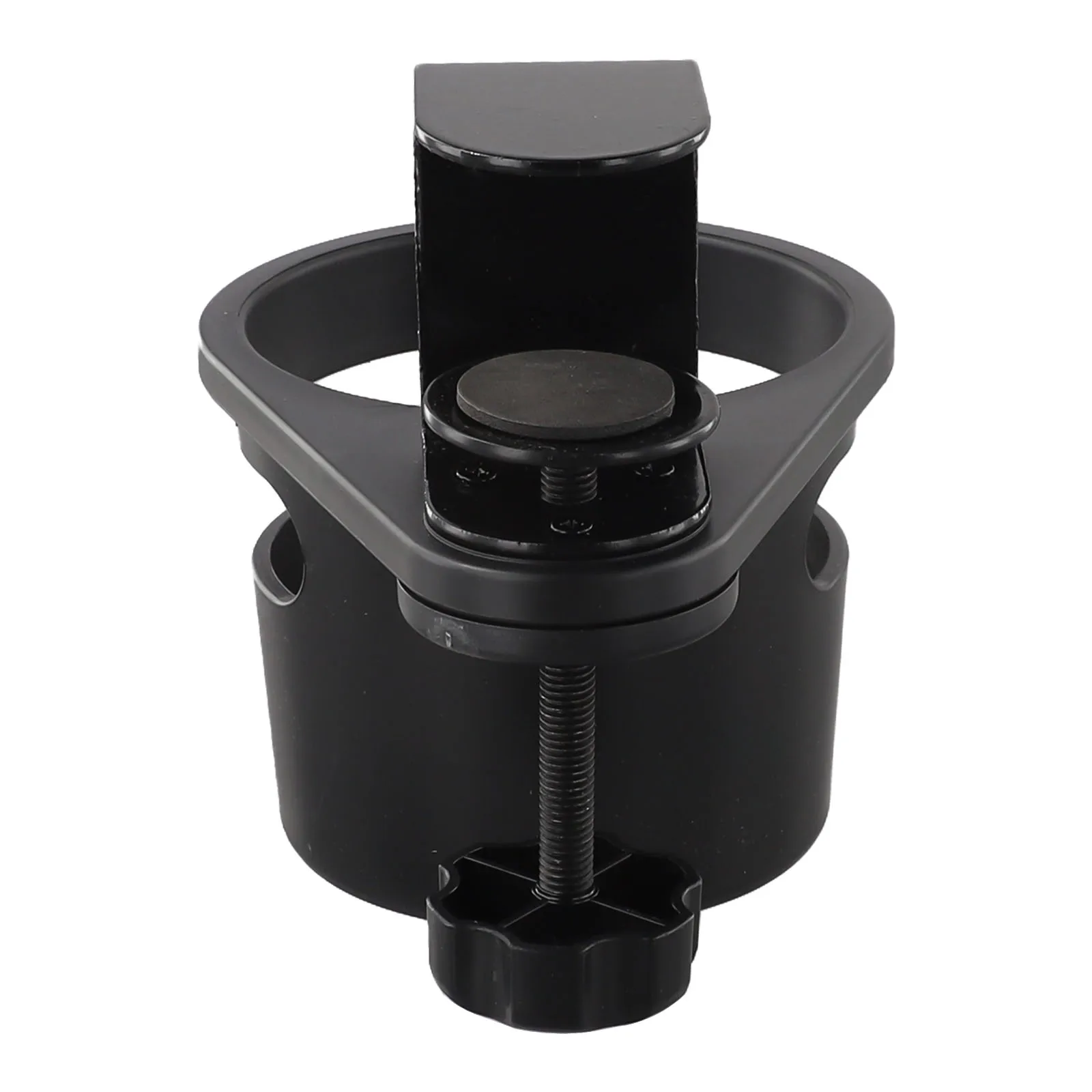 

Вращающийся офисный настольный подстаканник с отверстием и регулируемой высотой для стабильного удержания чашек и контроля разливов на столе.