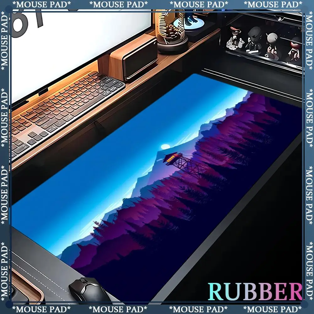 XXL المطاط الغابات العميقة كبيرة ماوس الوسادة النار ماوس الوسادة ألعاب عدم الانزلاق الفن حصيرة مكتبية الكمبيوتر المحمول منصات 90x40 سنتيمتر لوحة المفاتيح الحصير