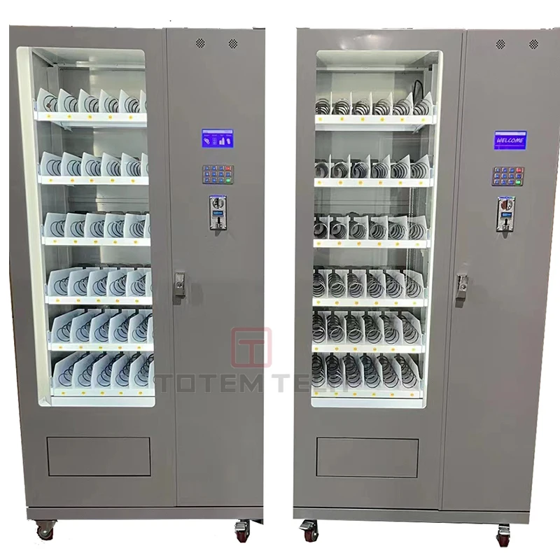 Snack Selling Machine Indoor Vending Machine Bill Acceptor Coin Operated Vending Machine for Train Station Retail Shop Airport
