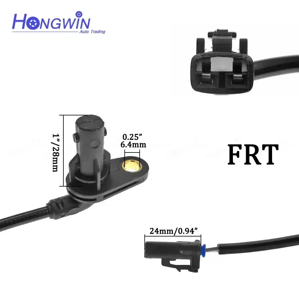 New Front Rear Wheel Speed ABS Sensor For 13-17 Hyundai Kia Santa Fe Sport Sorento 2WD/FWD 95670-2W000 95671-2W000 91920-2W100