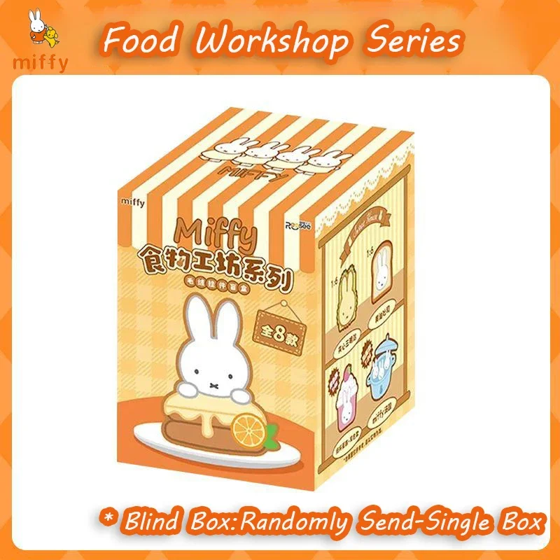 

Kawaii Miffy Plush Doll Food Workshop Series Cartoon Fluffy Stuffed Toys Creative Plush Keychain Anime Accessories Perfect Gifts