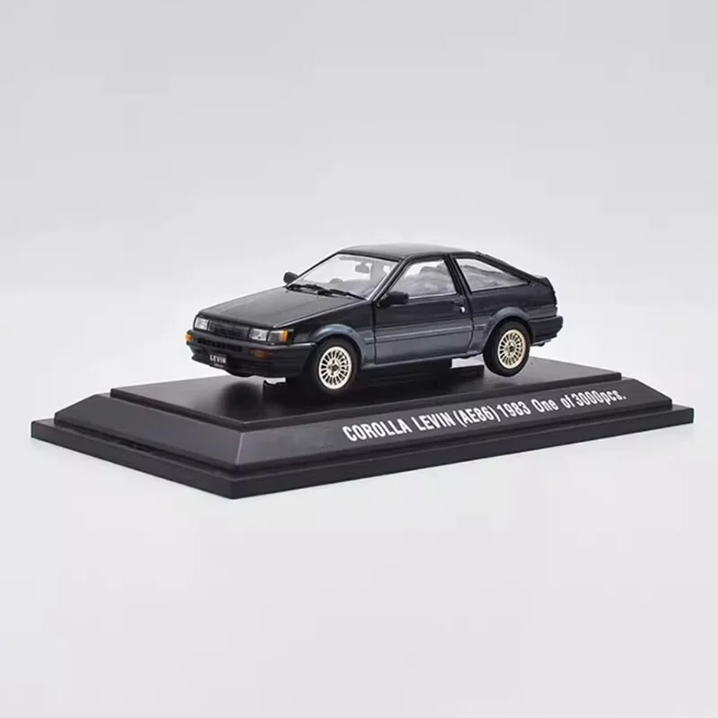 Diecast 1:43 Scale COROLLA LEVIN (AE86) 1983 Model Alloy Car Finished Product Simulation Series Toy Automobile Souvenirs