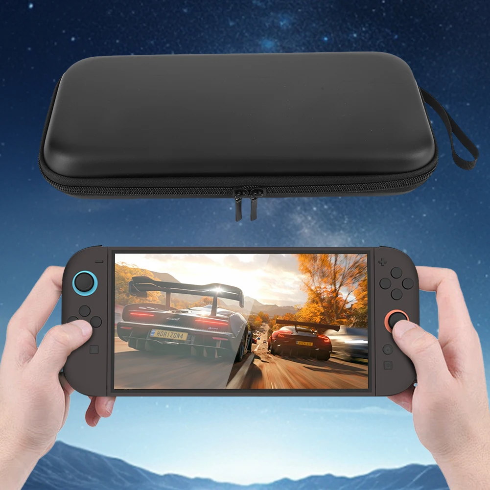 حقيبة حمل من البولي يوريثان لجهاز Switch 2 Game Conslole حقيبة سفر واقية مضادة للصدمات ومضادة للخدش وسحاب حقيبة يد ملحقات الألعاب