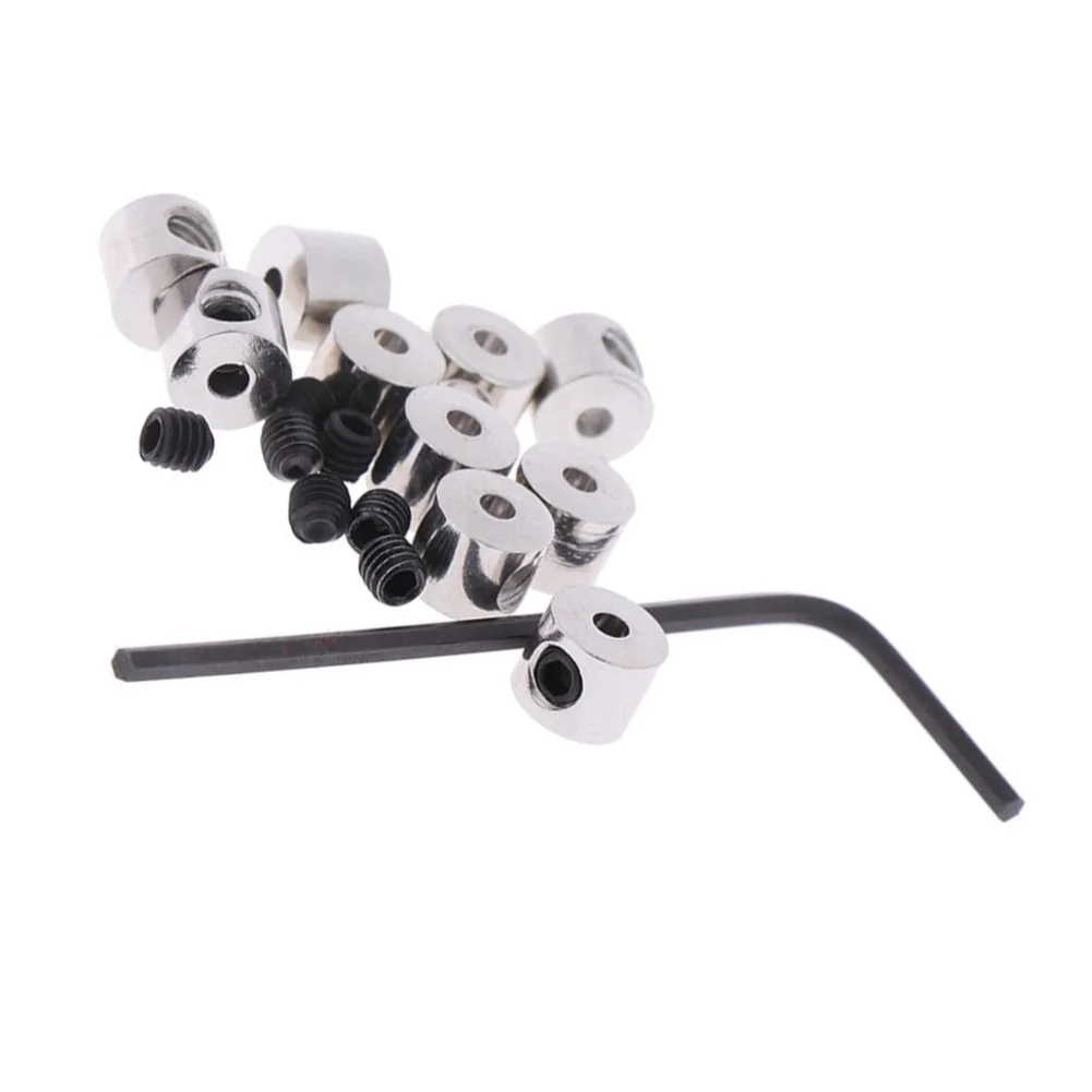 10PCS Silver Vest Pin Keepers Locking Pin Backs with Screws and Pin Lock Wrench for Jackets Hats Vests Uniforms
