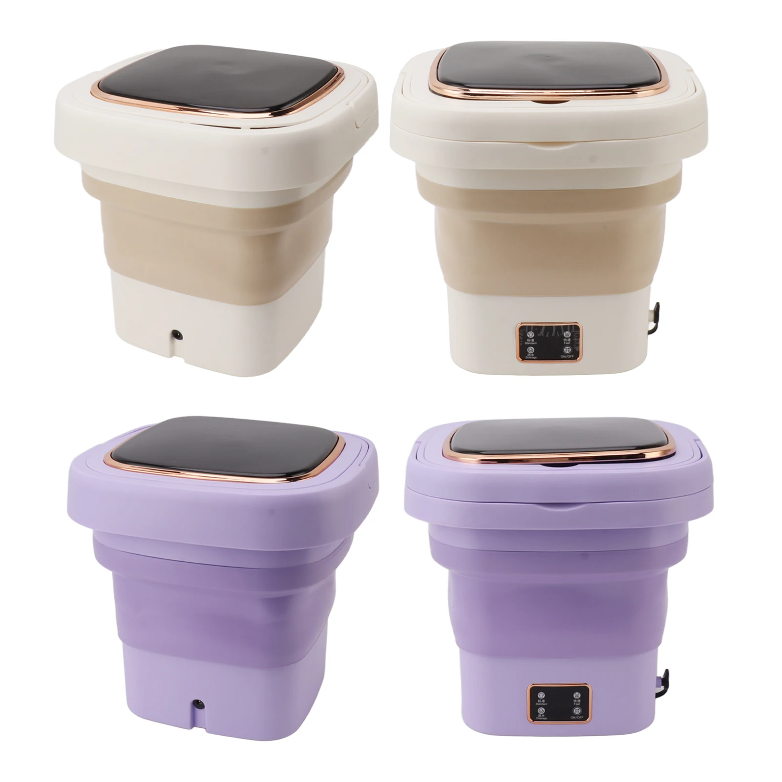 Tragbare Waschmaschine multifunktion ale faltbare geräuscharme kleine faltbare Schaufel waschanlage 9l hoch effizient für Schlafsäle