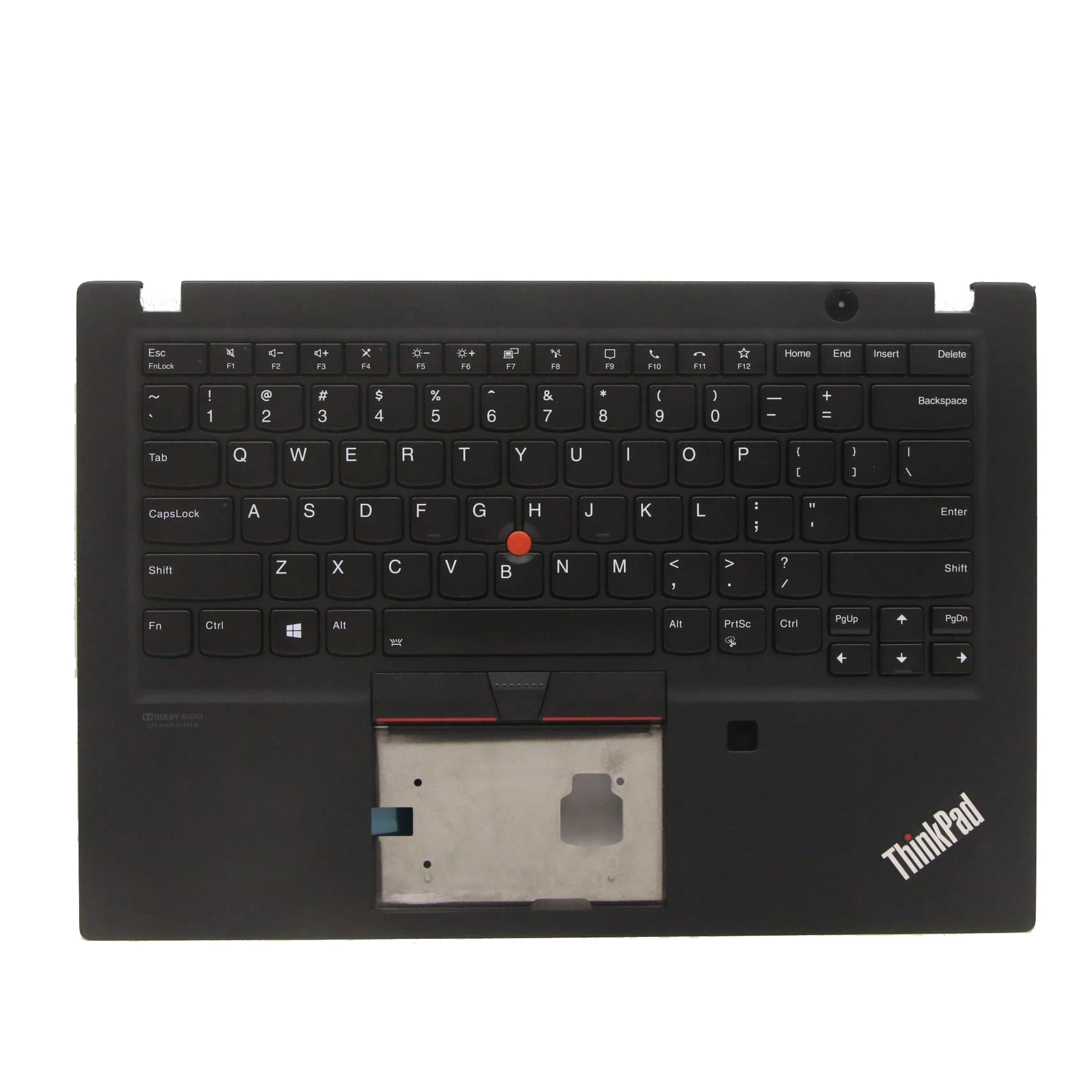 Imagem -04 - Teclado Retroiluminado com Furo de Impressão Digital Palmrest Lenovo Thinkpad T14s Gen1 T490s T495s c 5m10z54247