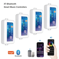 Ws2812 Led Pixel Rgbic Strip Light Controller Dc5V-24V wifi Sp511E Music Ws2811 Sk6812 Sp107E Addressable Smart App Miboxer 2.4G