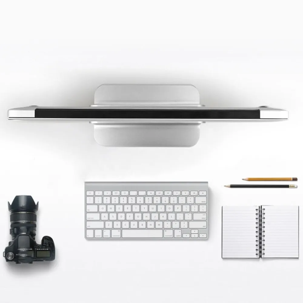 

Space-Saving Vertical Laptop Stand Adjustable Anti-slip Aluminum Laptops Holder Heat Dissipation Rust-proof
