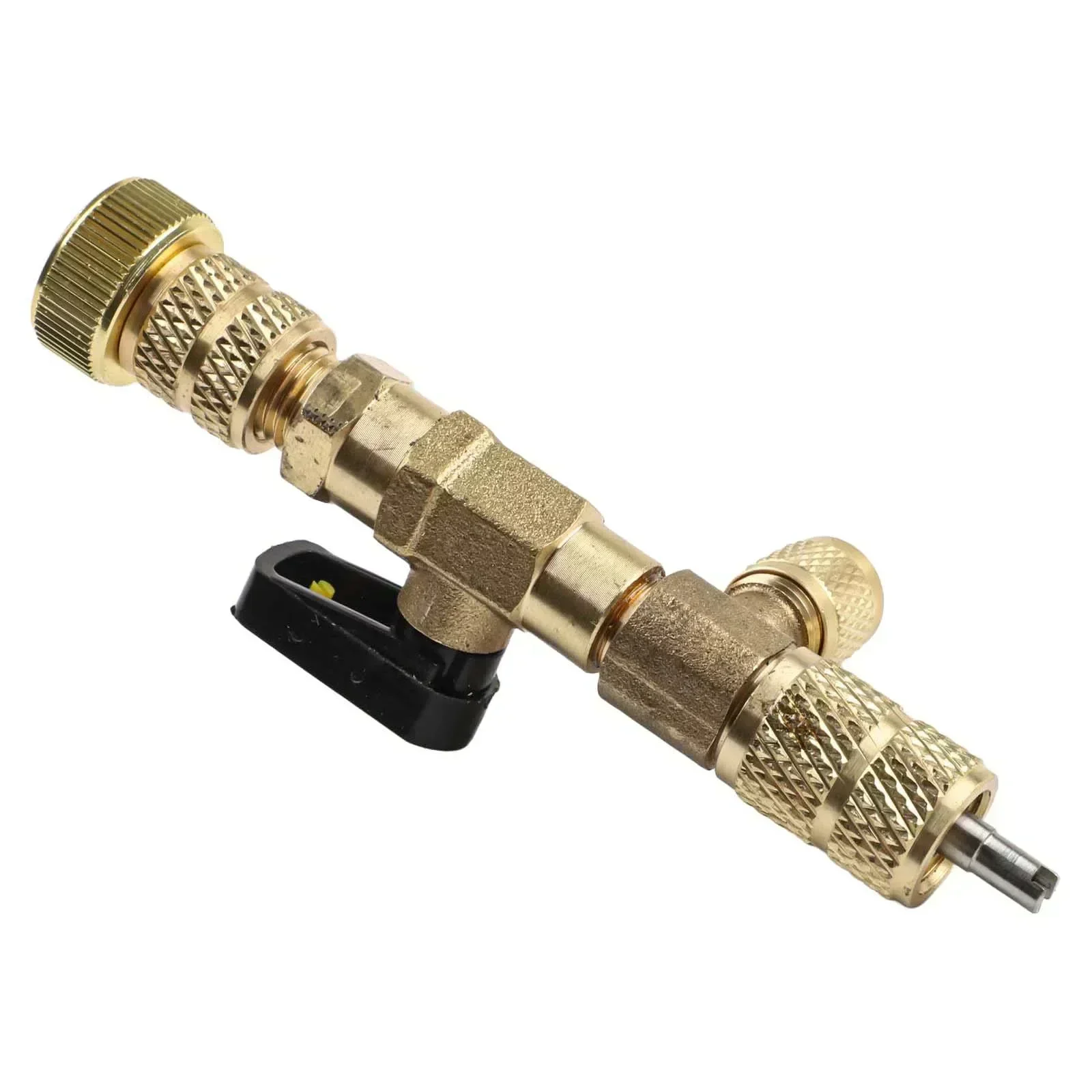 

Accessory Brass Adapter Tool SAE 1 4 Air Conditioner Tool Corrosion-resistant Dual-size Adapters Easy Installation