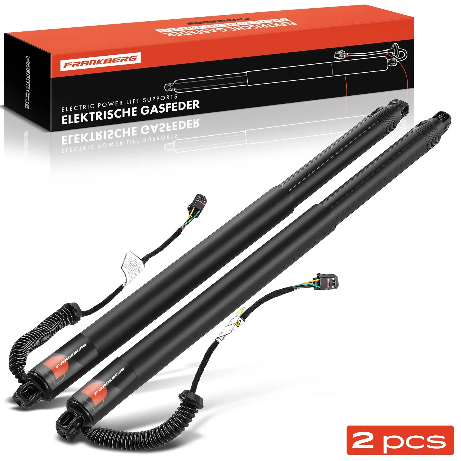 Frankberg 2x Gasveer Elektrische achterklep links en rechts voor Seat Ateca KH7 KHP 1.0L-2.0L Bj vanaf 2016 575827851C